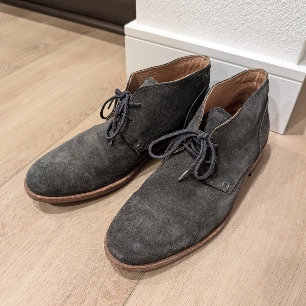 John Varvatos Suede Chukka Boots